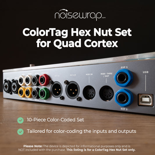 ColorTag Hex Nut Set for QC