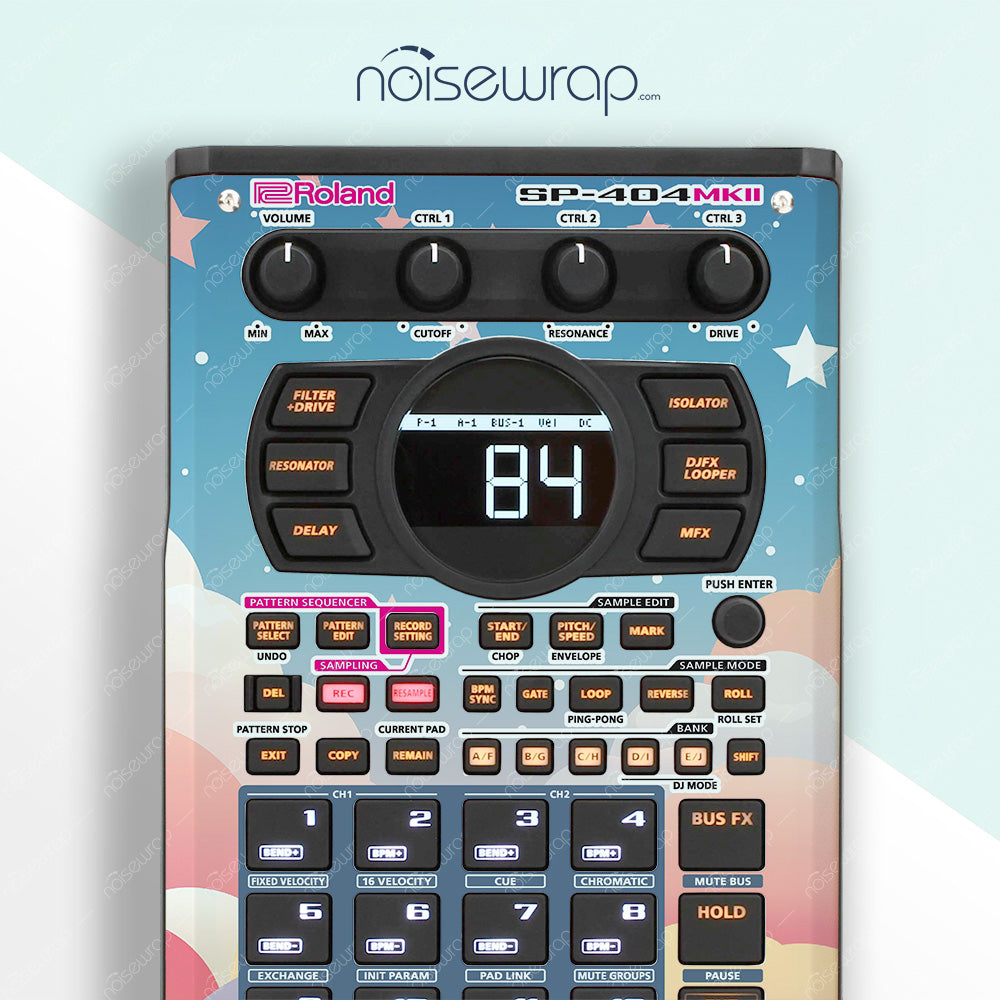 Dreamy Sky - Vinyl Skin for SP 404 mk2