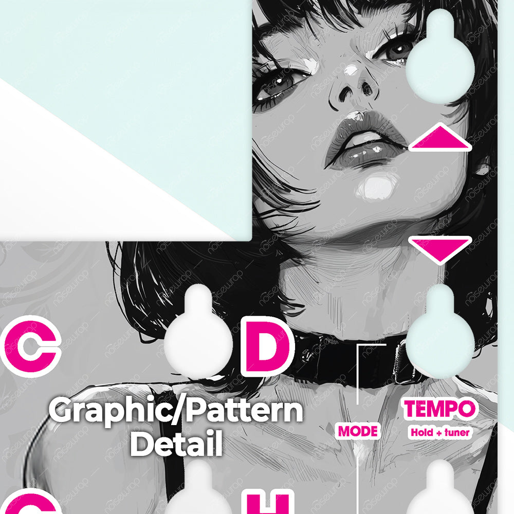 Chic Noir Anime - Vinyl Skin for QC