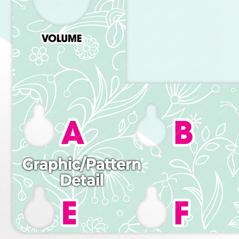 Pastel Mint Floral - Vinyl Skin for QC