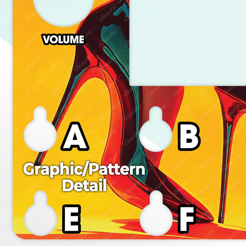 Black Stilettos - Vinyl Skin for QC