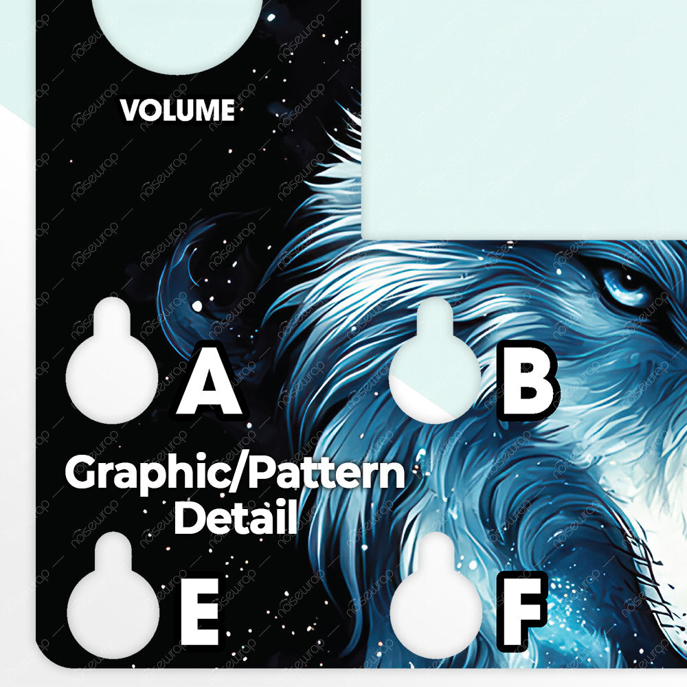 Celestial Wolf - Vinyl Skin for QC