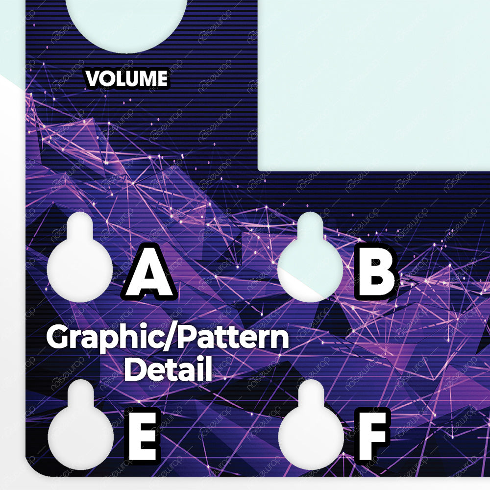 Digital Waves - Vinyl Skin for QC