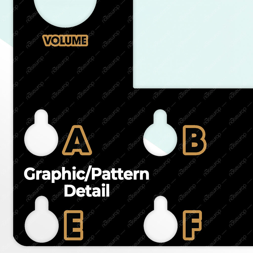 Obsidian Black - Vinyl Skin for QC