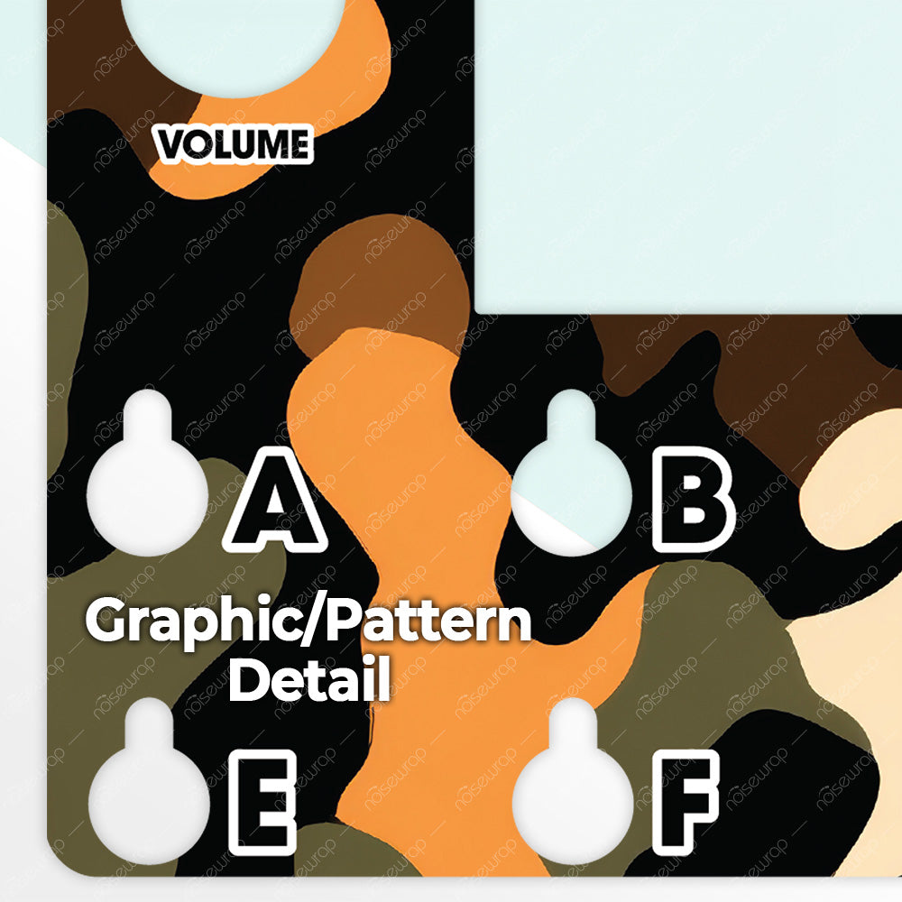 Earth Tones Camo - Vinyl Skin for QC