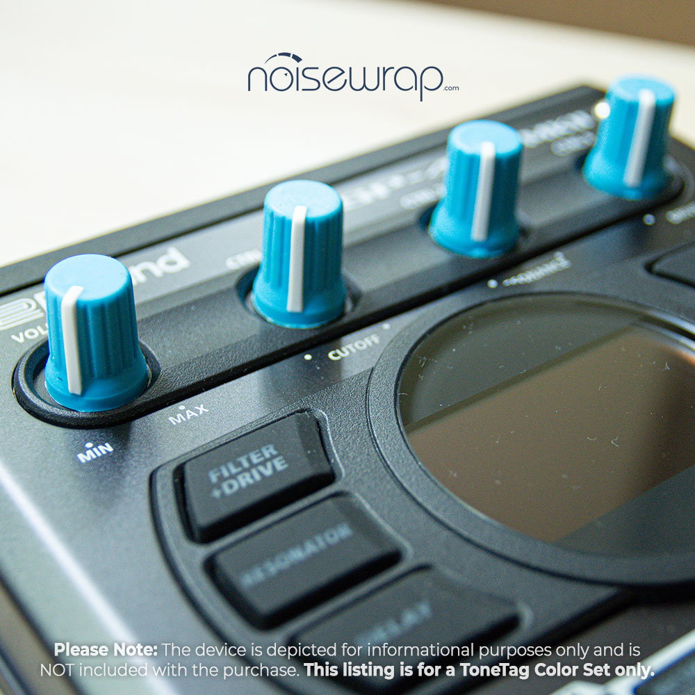 Ocean Blue - ToneTag Knob Set (4-Pack)