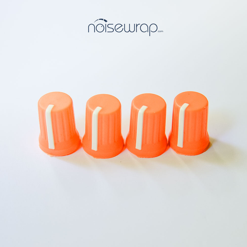 Sunset Orange - ToneTag Knob Set (4-Pack)