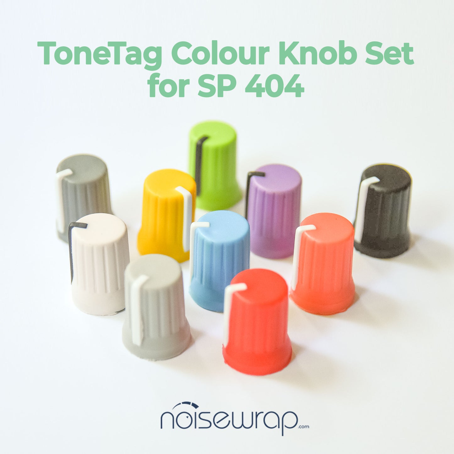 Stone Gray - ToneTag Knob Set (4-Pack)