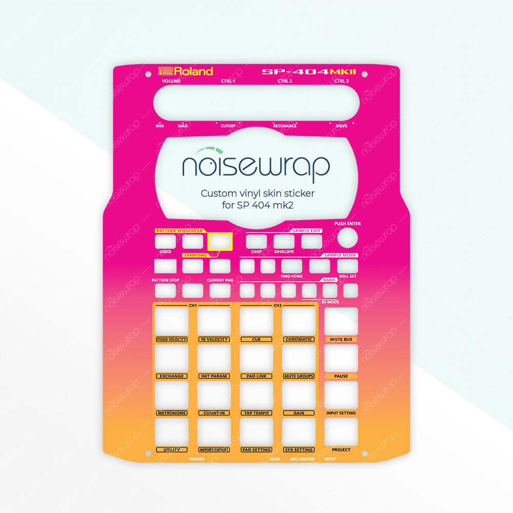 Sunset Gradient - Vinyl Skin for SP 404 mk2