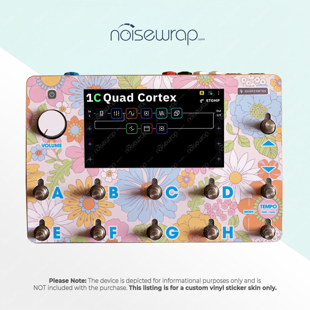 Floral Delight - Vinyl Skin for QC