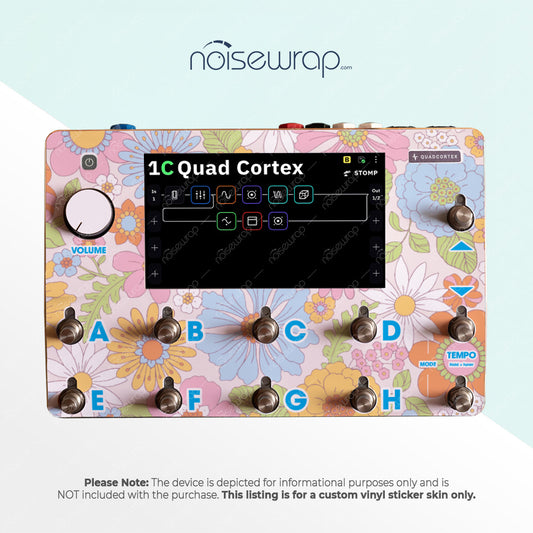 Floral Delight - Vinyl Skin for QC