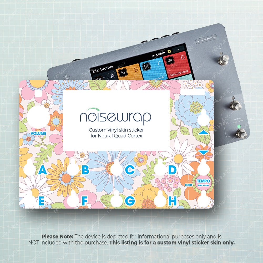 Floral Delight - Vinyl Skin for QC