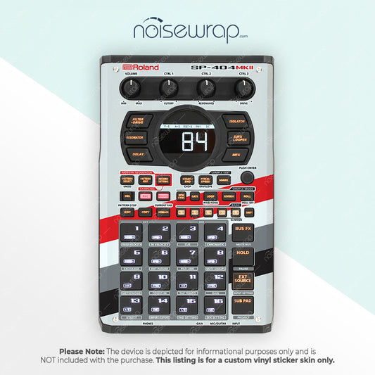 Racing Stripes - Vinyl Skin for SP 404 mk2