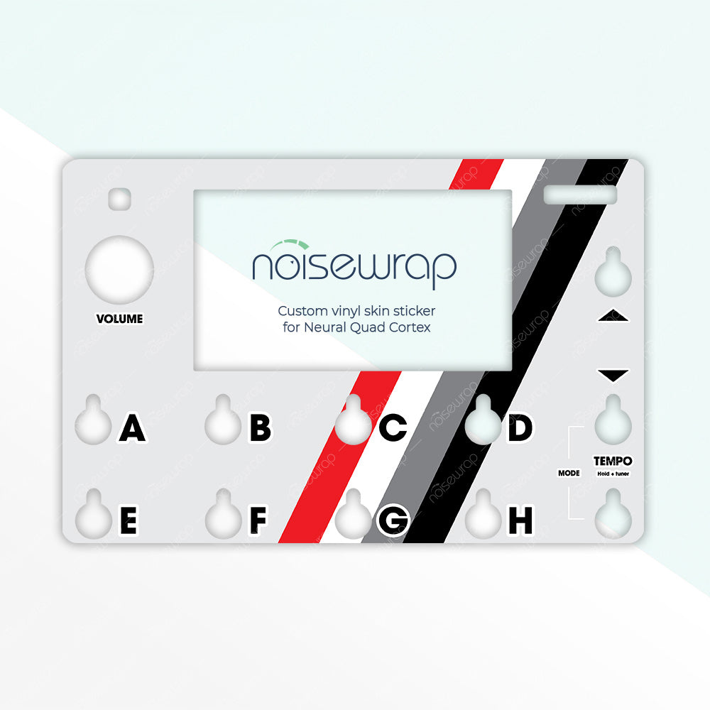 Racing Stripes - Vinyl Skin for QC