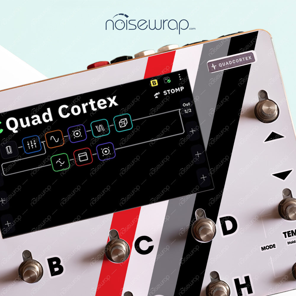 Racing Stripes - Vinyl Skin for QC