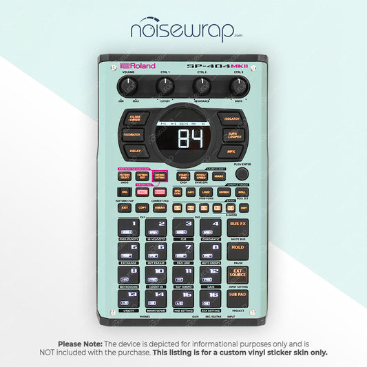 Pastel Mint - Vinyl Skin for SP 404 mk2
