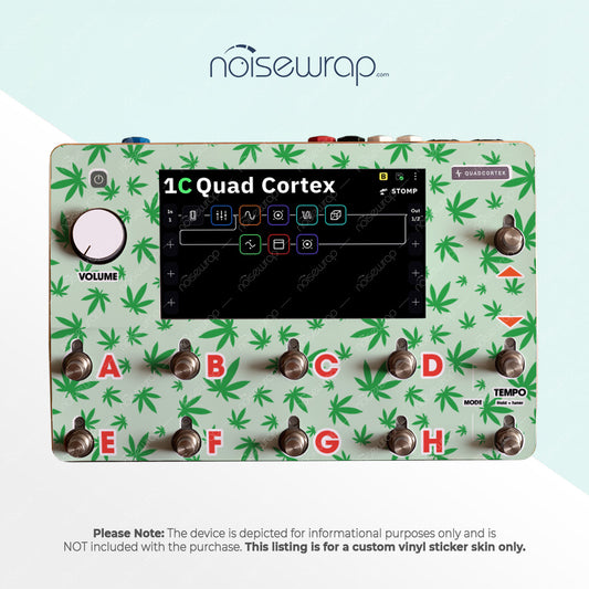 Weed Leaf - Vinyl Skin for QC
