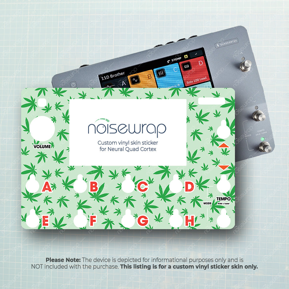 Weed Leaf - Vinyl Skin for QC