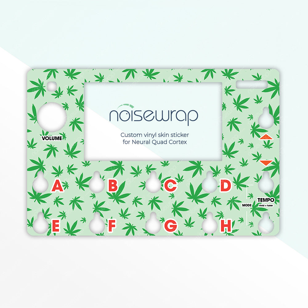 Weed Leaf - Vinyl Skin for QC