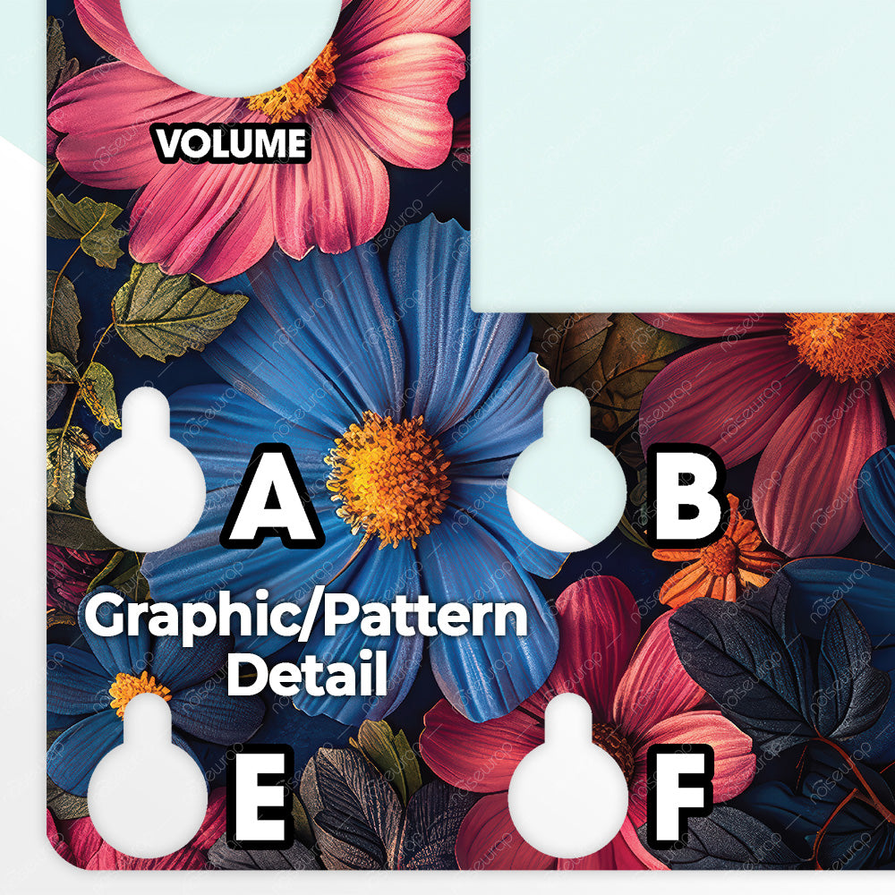 Vintage Floral - Vinyl Skin for QC – NoiseWrap