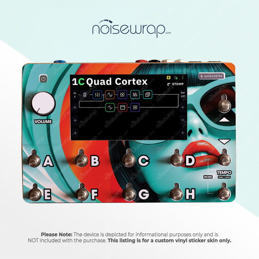 Retro Pop - Vinyl Skin for QC