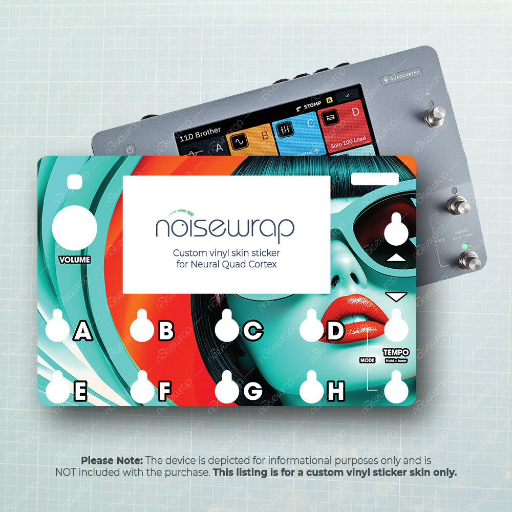 Retro Pop - Vinyl Skin for QC