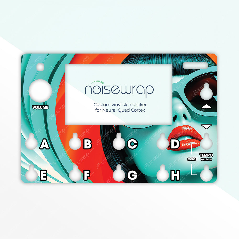 Retro Pop - Vinyl Skin for QC