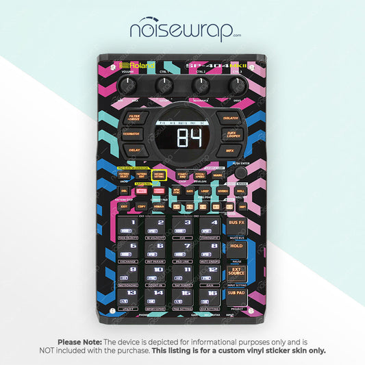 Neon Maze - Vinyl Skin for SP 404 mk2