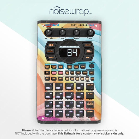 Retro Wave - Vinyl Skin for SP 404 mk2