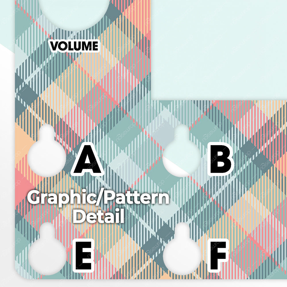 Retro Plaid - Vinyl Skin for QC