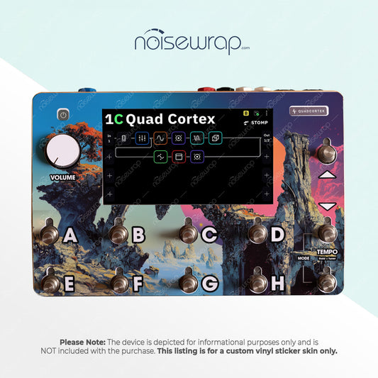 Fantasy Landscape - Vinyl Skin for QC