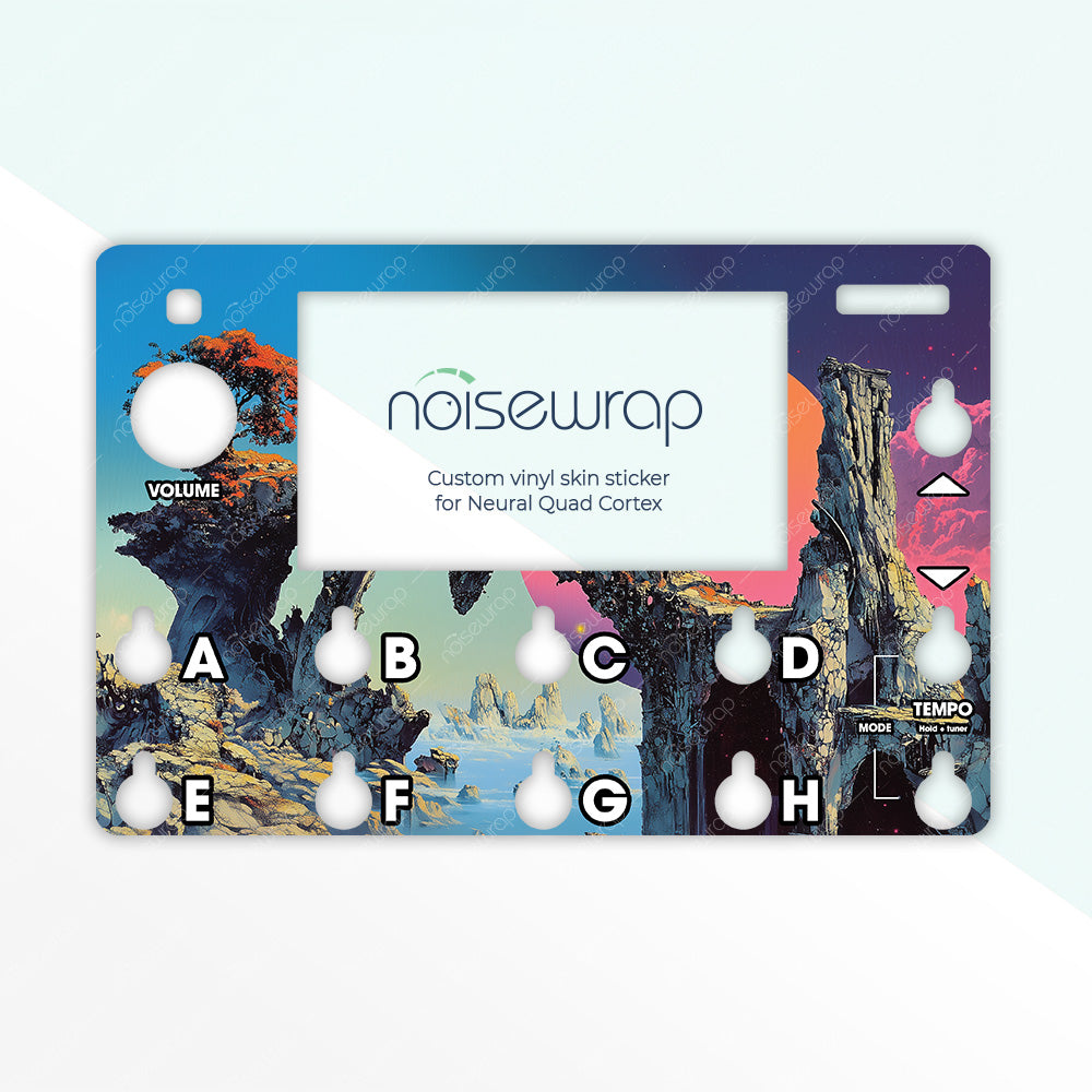 Fantasy Landscape - Vinyl Skin for QC