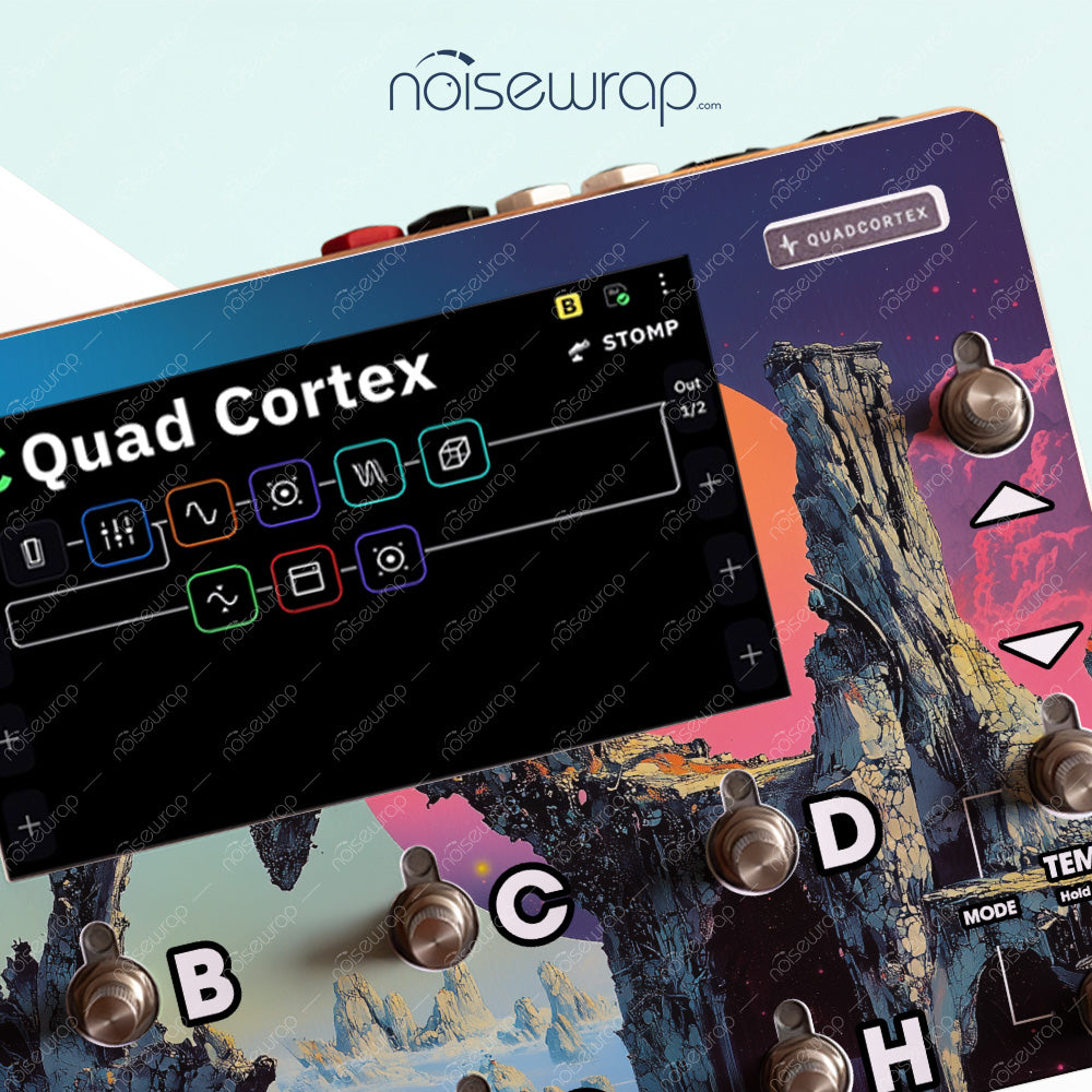 Fantasy Landscape - Vinyl Skin for QC