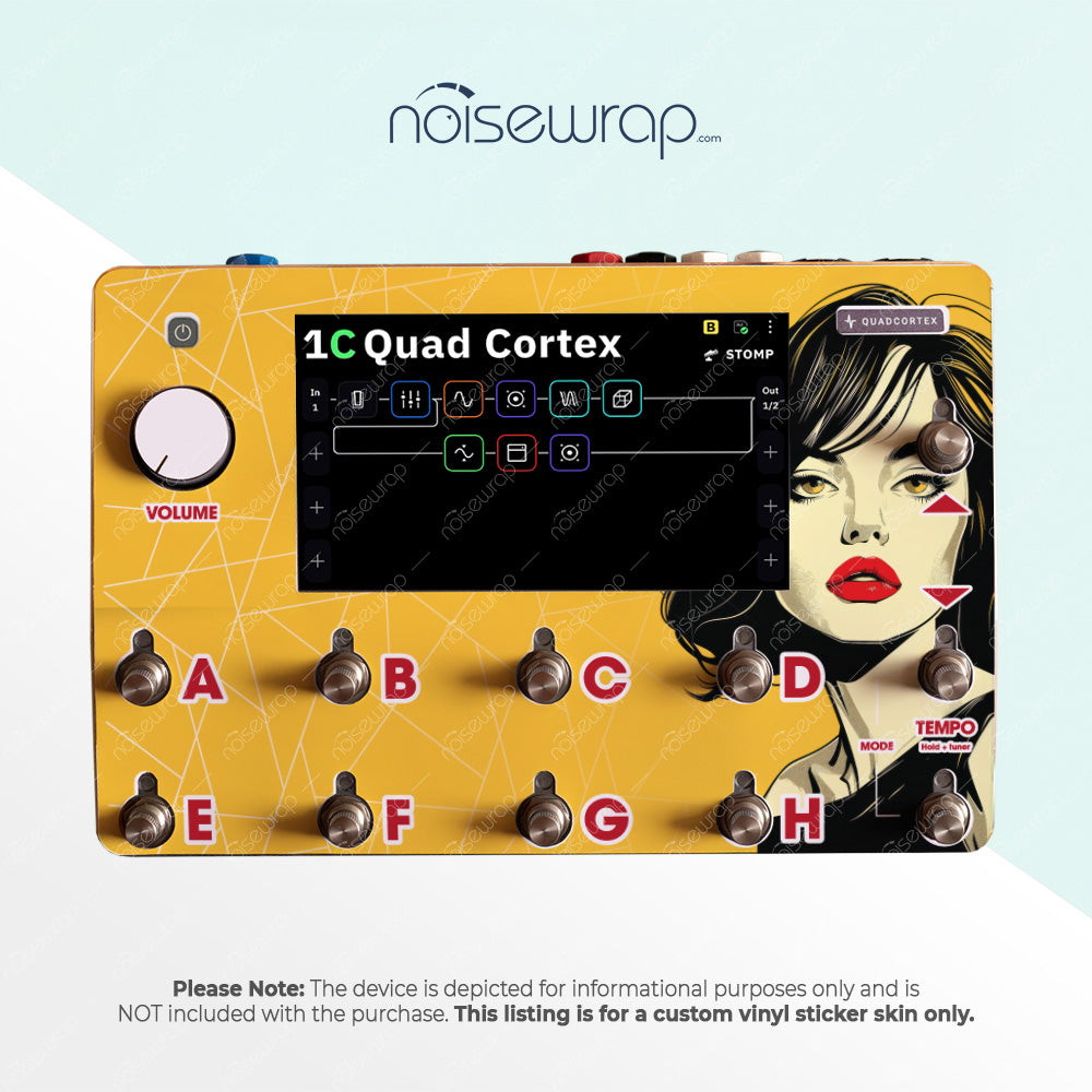 Pop Art Diva - Vinyl Skin for QC