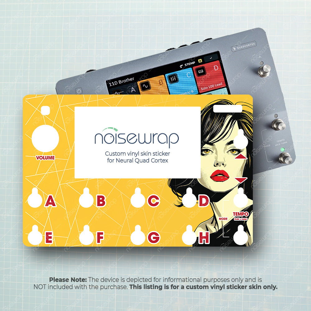 Pop Art Diva - Vinyl Skin for QC