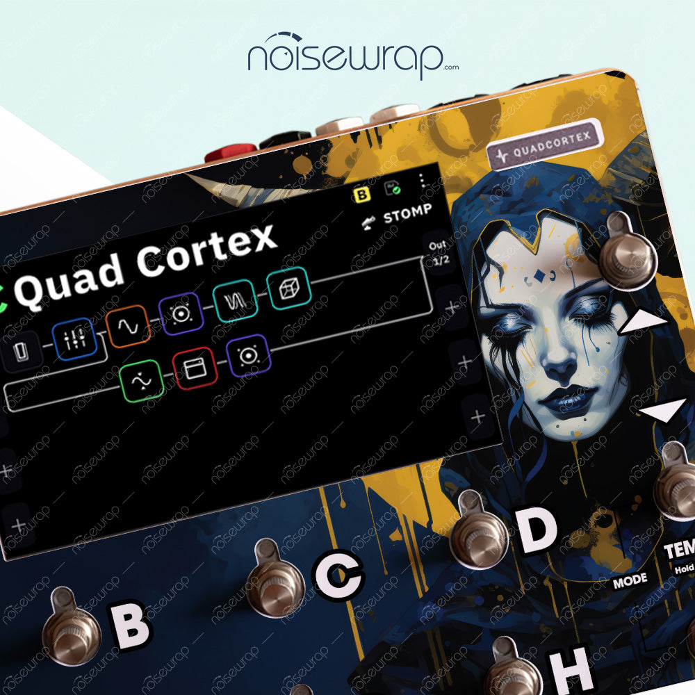 Dark Sorceress - Vinyl Skin for QC