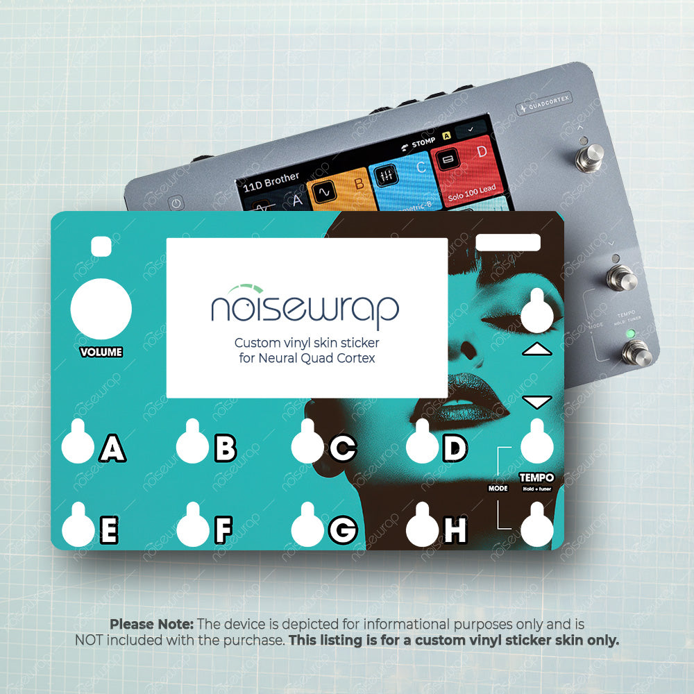 Teal Muse - Vinyl Skin for QC