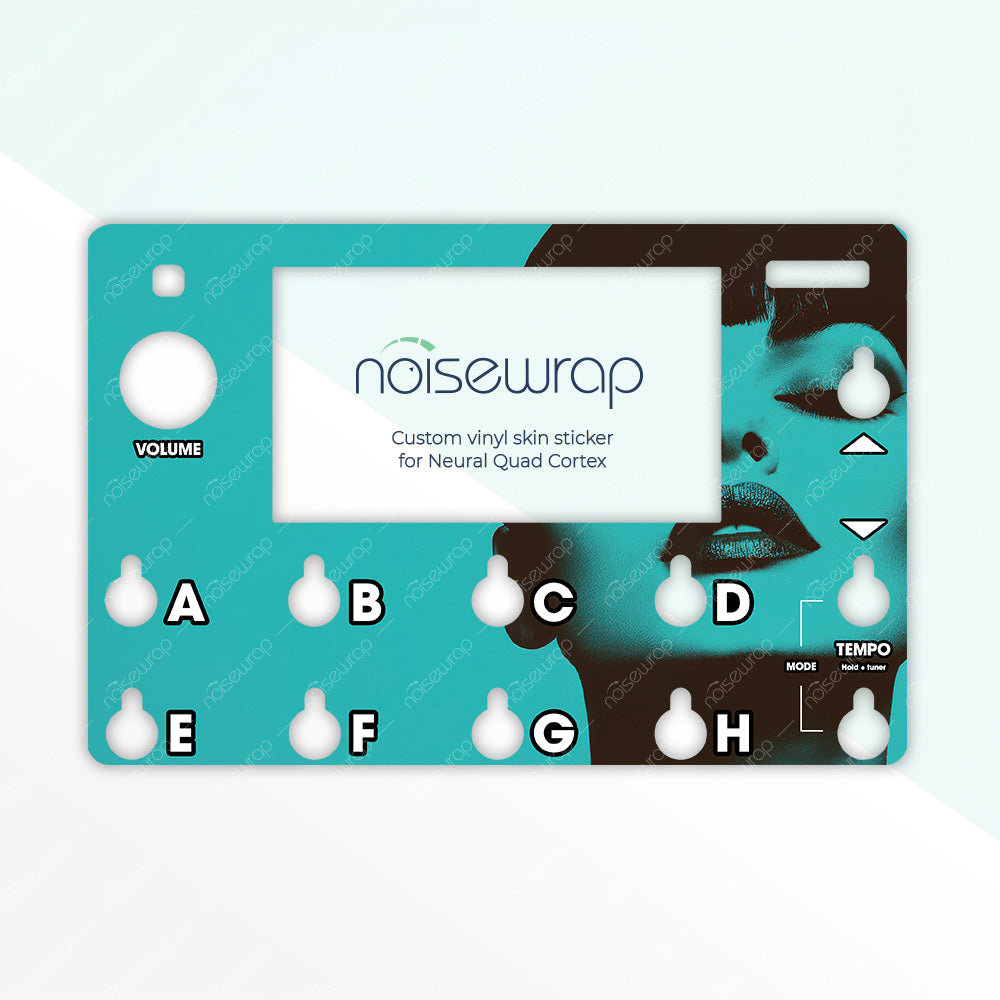 Teal Muse - Vinyl Skin for QC