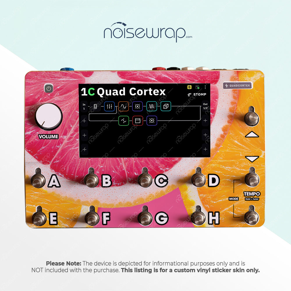 Citrus Burst - Vinyl Skin for QC