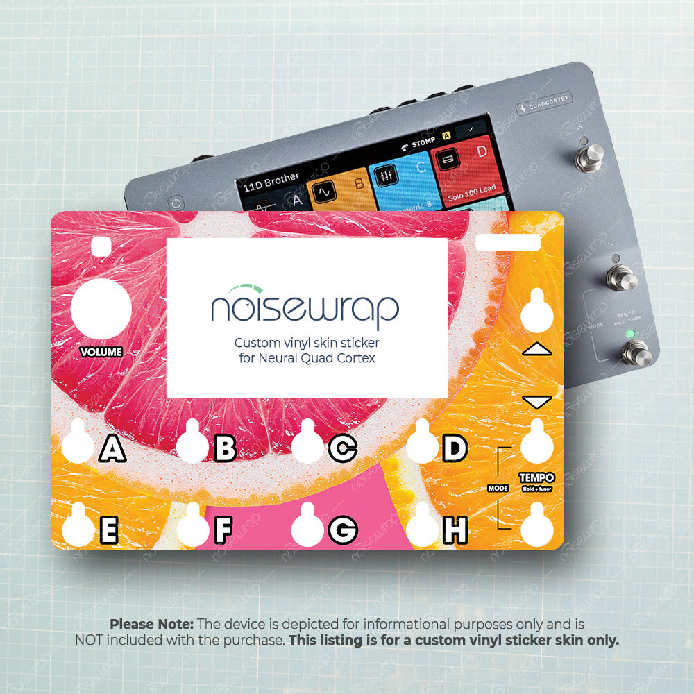 Citrus Burst - Vinyl Skin for QC