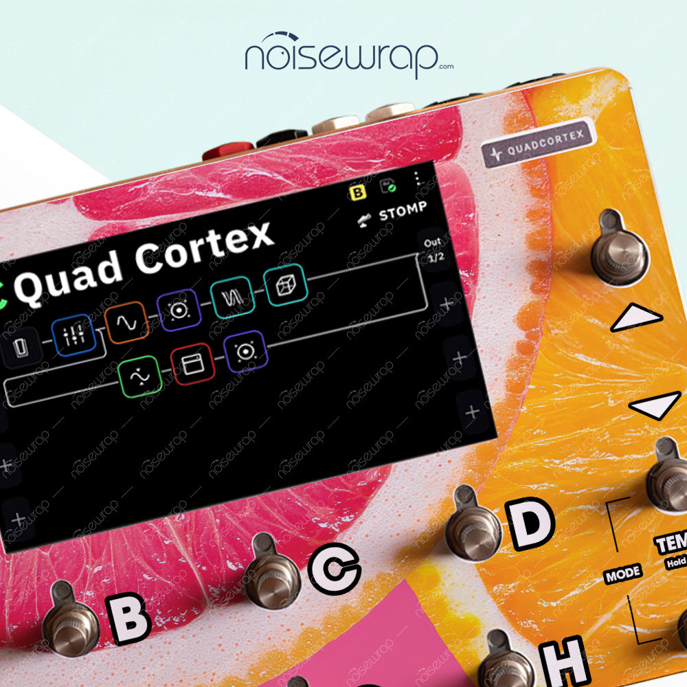 Citrus Burst - Vinyl Skin for QC