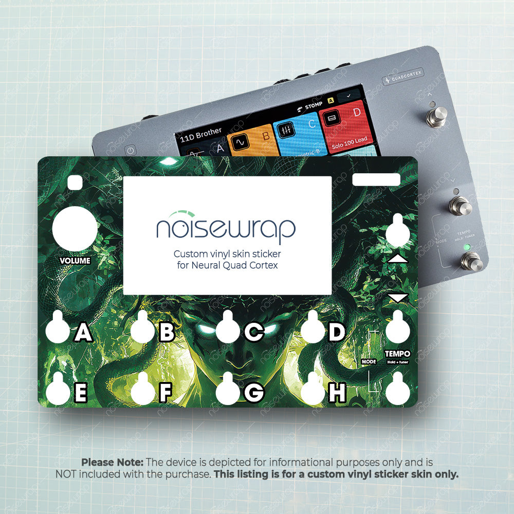 Medusa's Gaze - Vinyl Skin for QC