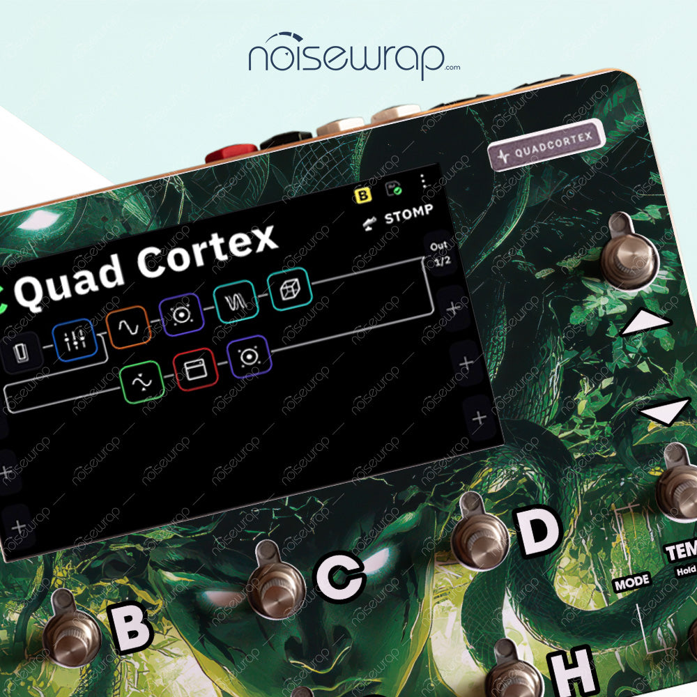 Medusa's Gaze - Vinyl Skin for QC