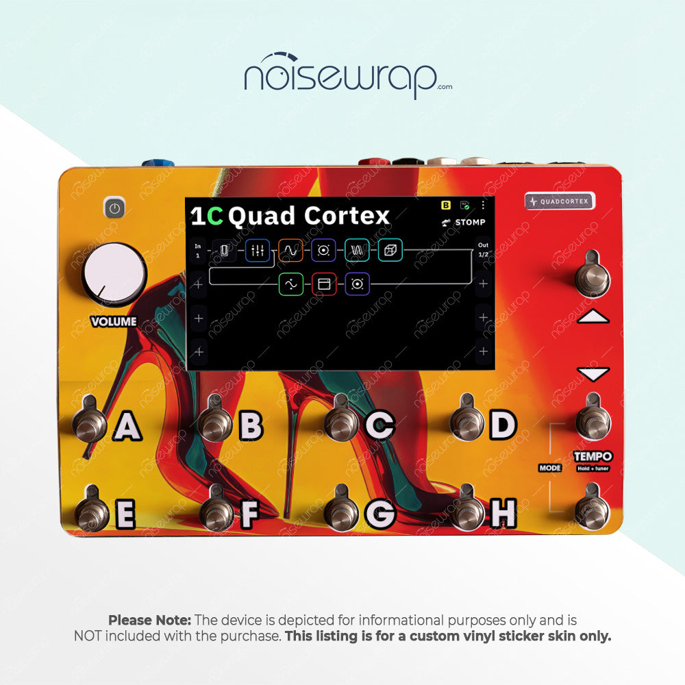 Black Stilettos - Vinyl Skin for QC