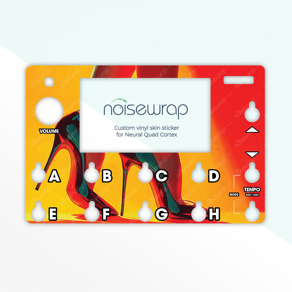 Black Stilettos - Vinyl Skin for QC