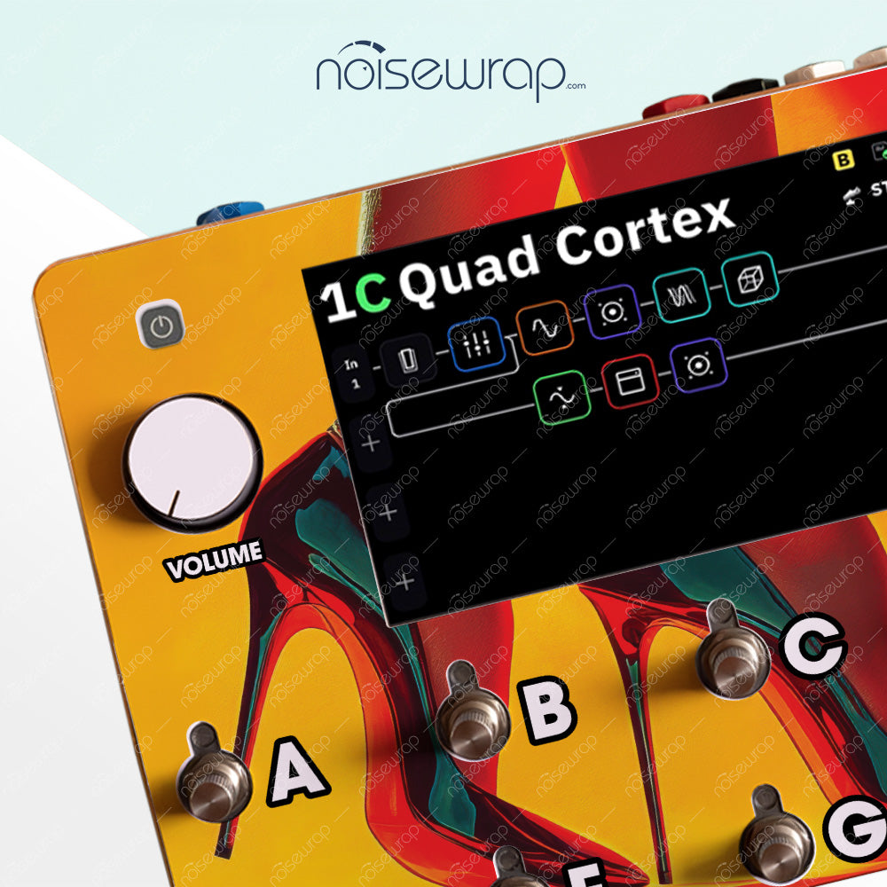 Black Stilettos - Vinyl Skin for QC