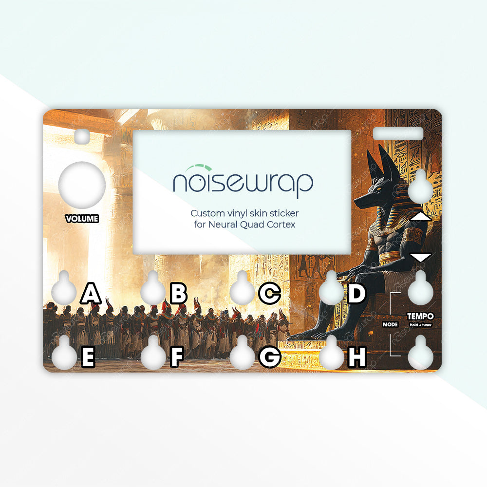 Anubis's Temple - Vinyl Skin for QC