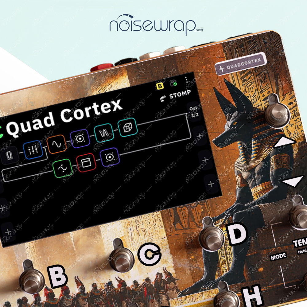 Anubis's Temple - Vinyl Skin for QC