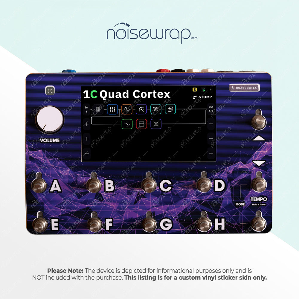 Digital Waves - Vinyl Skin for QC