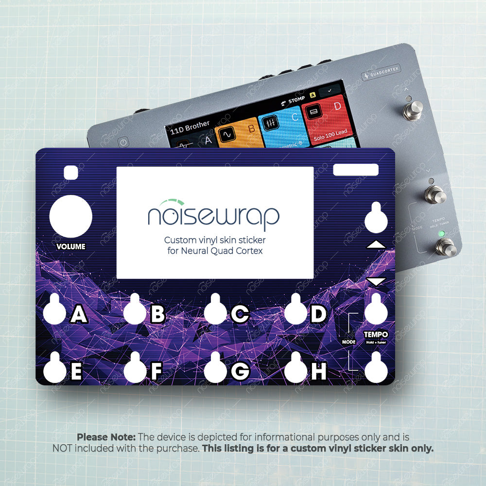 Digital Waves - Vinyl Skin for QC